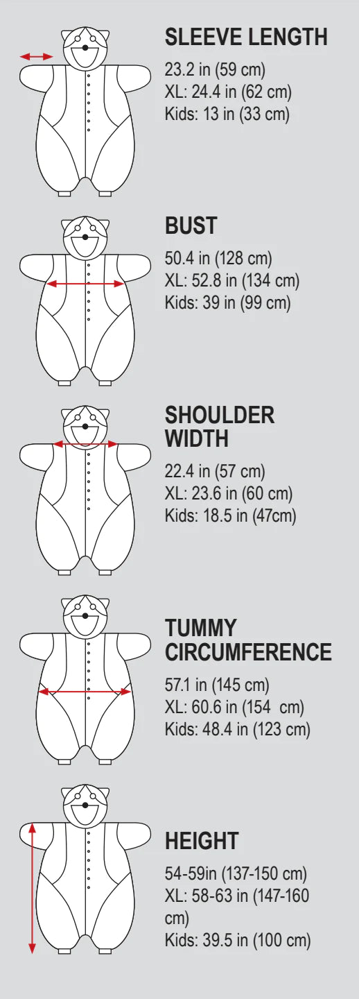 CINNAMOROLL KIGURUMI XL
