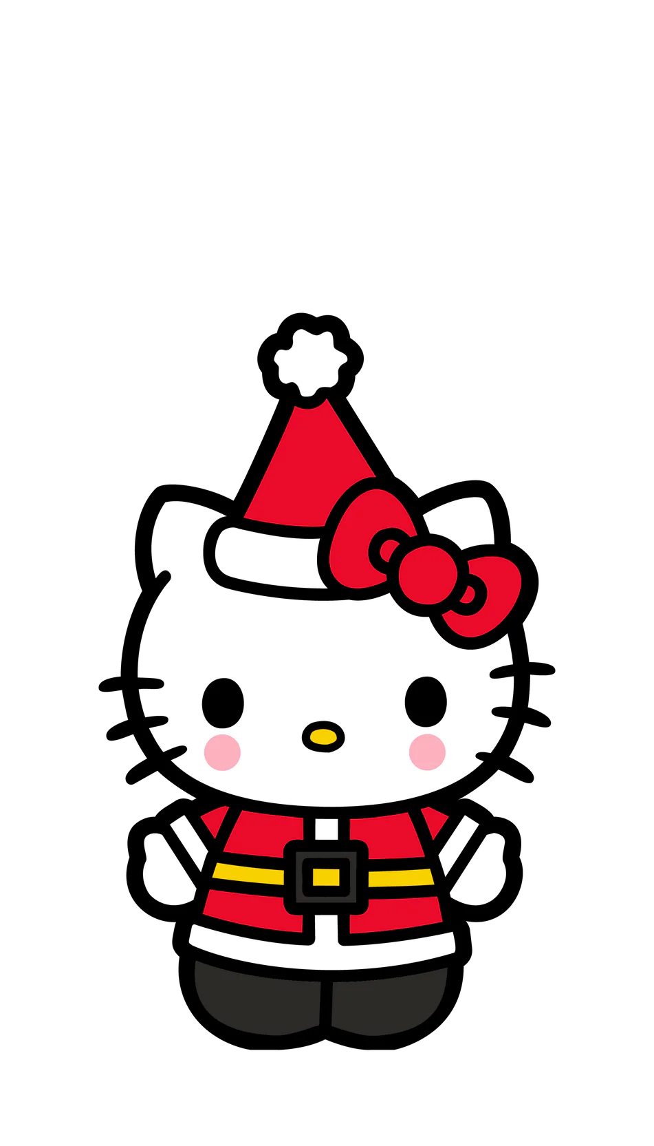 HELLO KITTY SANTA 1026 FIGPIN