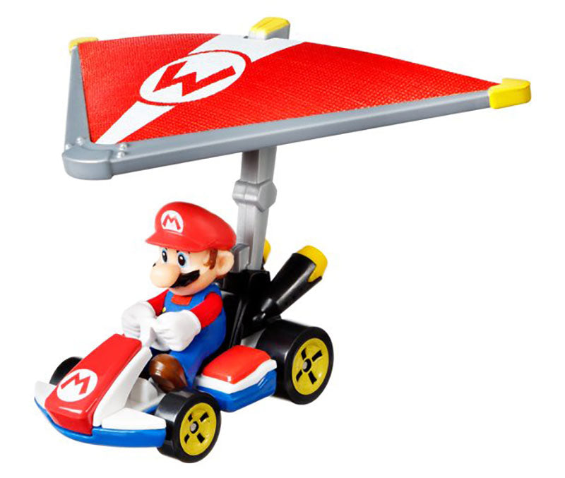 HOT WHEELS MARIO KART GLIDER CHARACTER CARS