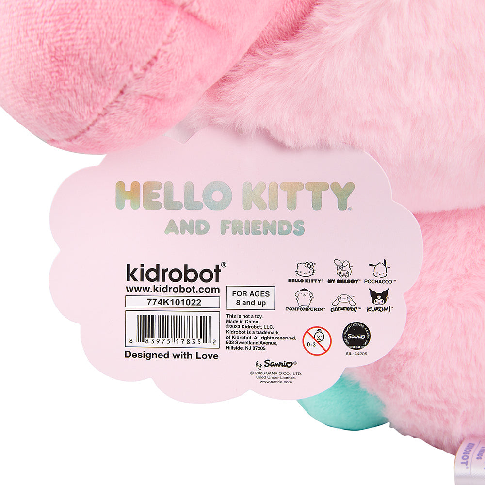 HELLO KITTY AND FRIENDS MY MELODY UNICORN 13" INTERACTIVE PLUSH