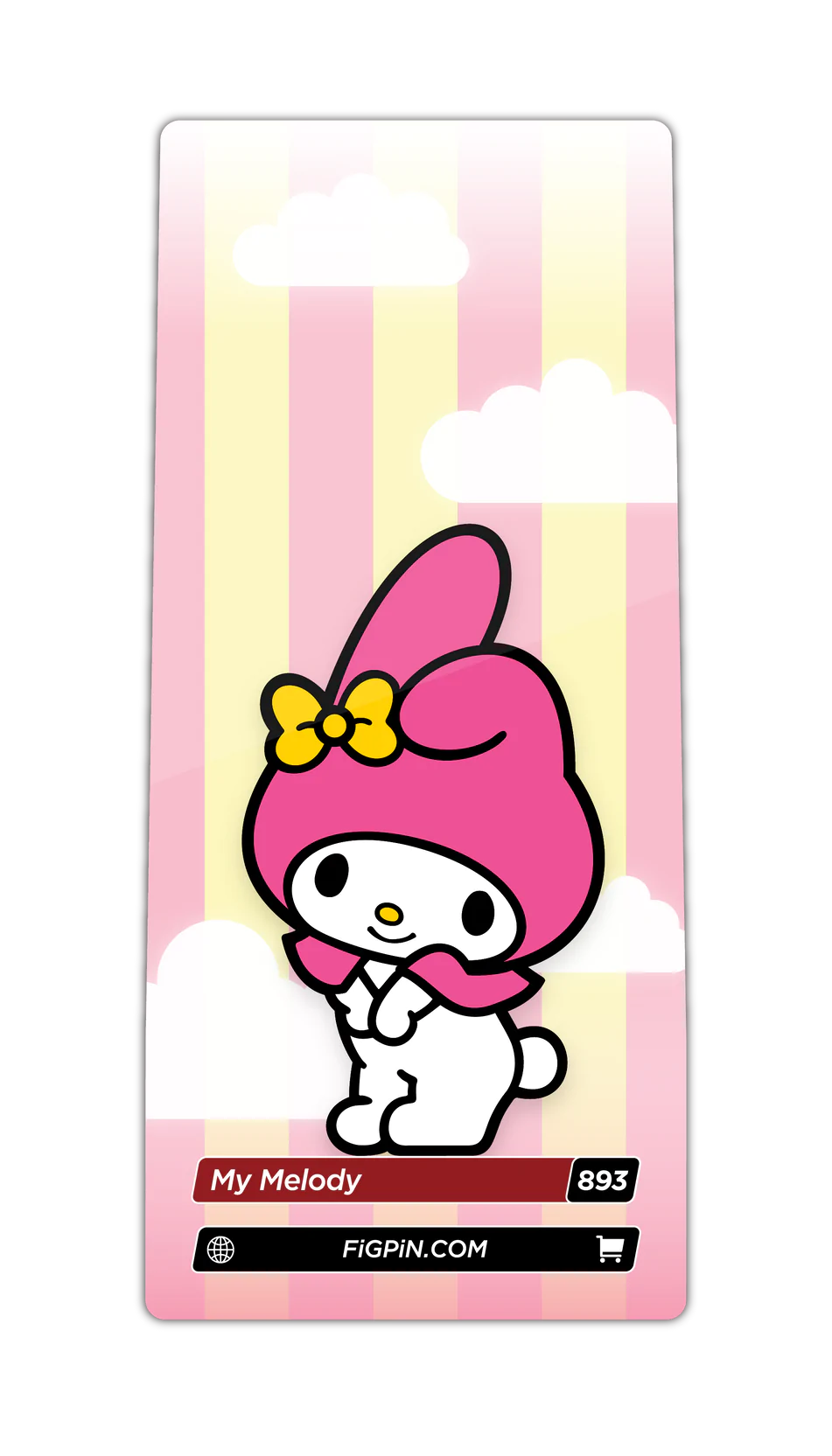 HELLO KITTY AND FRIENDS - MY MELODY 893 FIGPIN