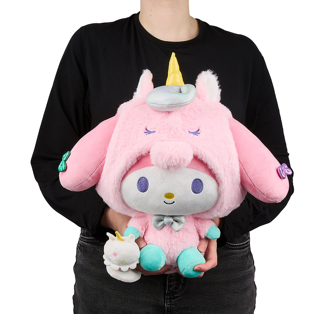 HELLO KITTY AND FRIENDS MY MELODY UNICORN 13" INTERACTIVE PLUSH