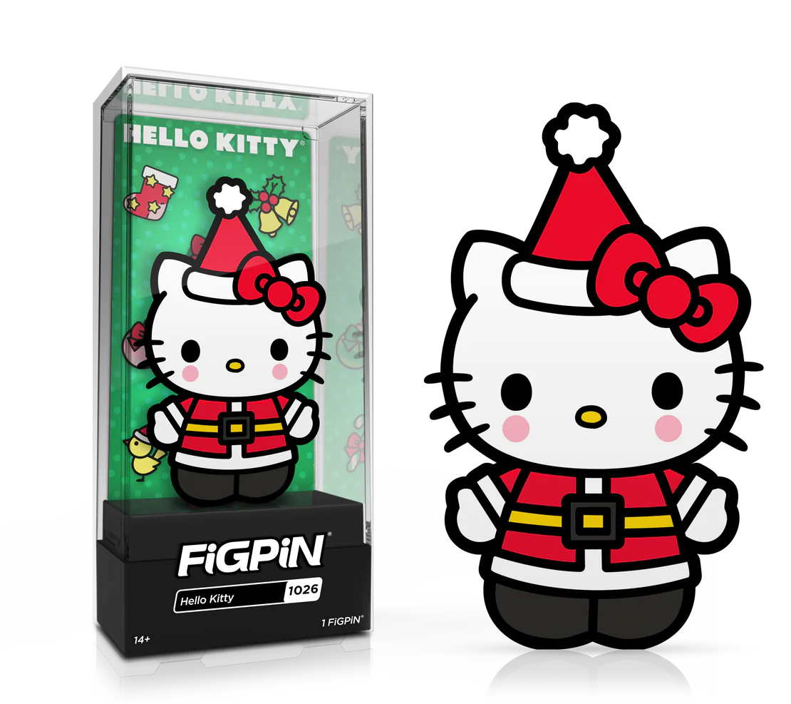 HELLO KITTY SANTA 1026 FIGPIN