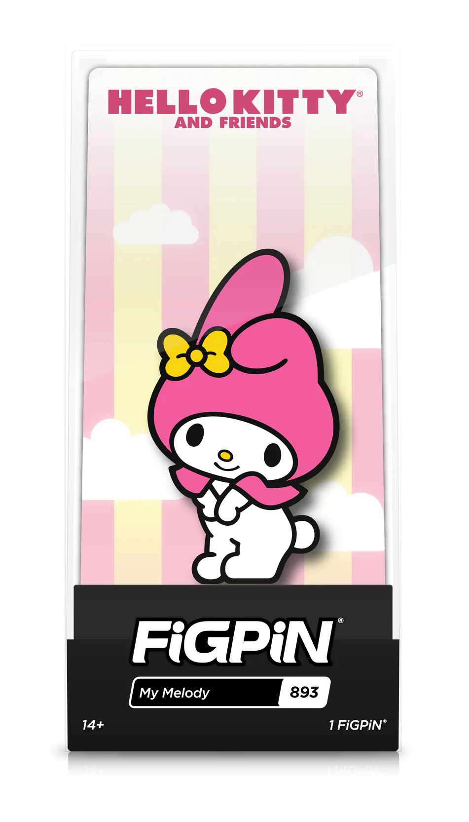 HELLO KITTY AND FRIENDS - MY MELODY 893 FIGPIN