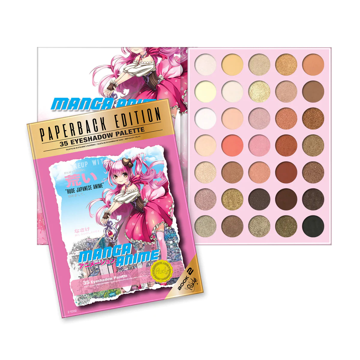 MANGA ANIME PALETTE - PAPERBACK EDITION