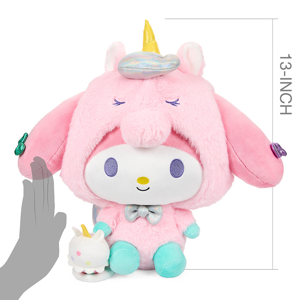 HELLO KITTY AND FRIENDS MY MELODY UNICORN 13" INTERACTIVE PLUSH