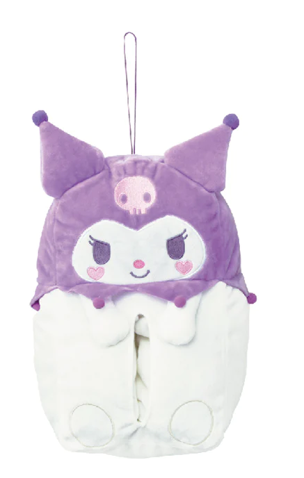 MY MELODY & KUROMI TISSUE PLUSH COVER