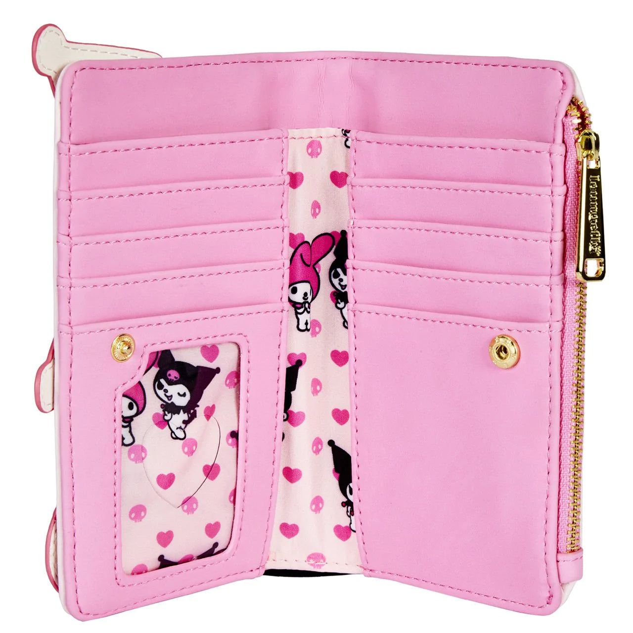 LF SANRIO MY MELODY & KUROMI FLAP WALLET
