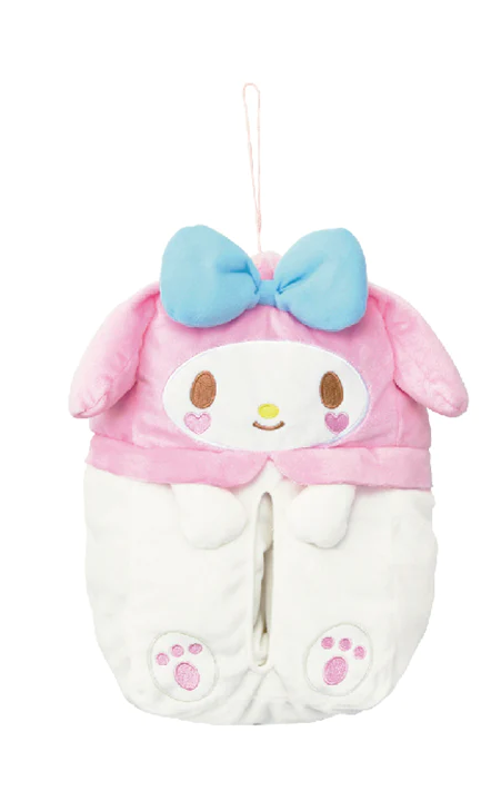 MY MELODY & KUROMI TISSUE PLUSH COVER