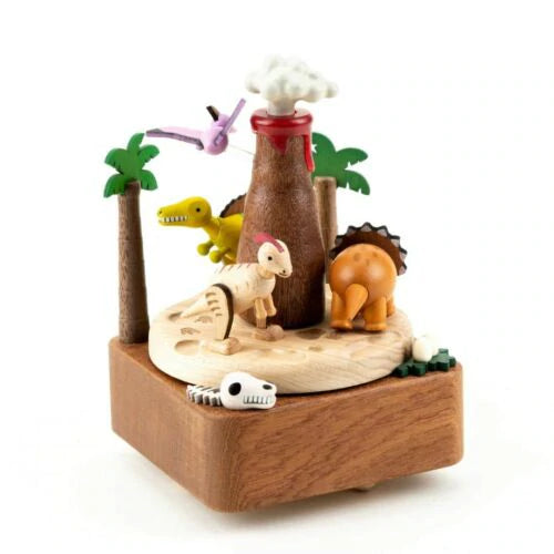 Dinosaur Land | Handmade Wooden Music Box