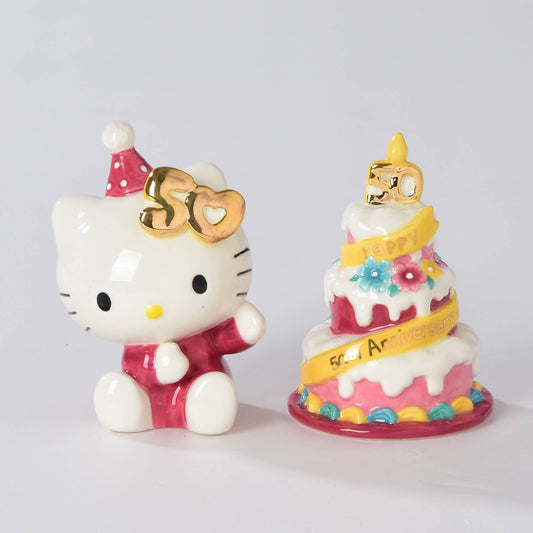 HELLO KITTY 50TH ANNIVERSARY S&P SET