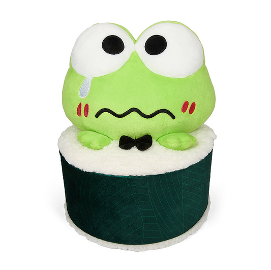 HELLO KITTY AND FRIENDS 10" KEROPPI SUSHI ROLL PLUSH