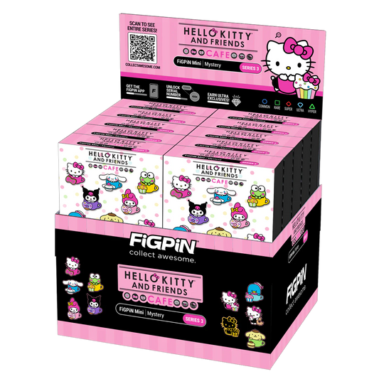 HELLO KITTY AND FRIENDS MYSTERY FIGPIN MINI SERIES 3 *BLIND BOX*