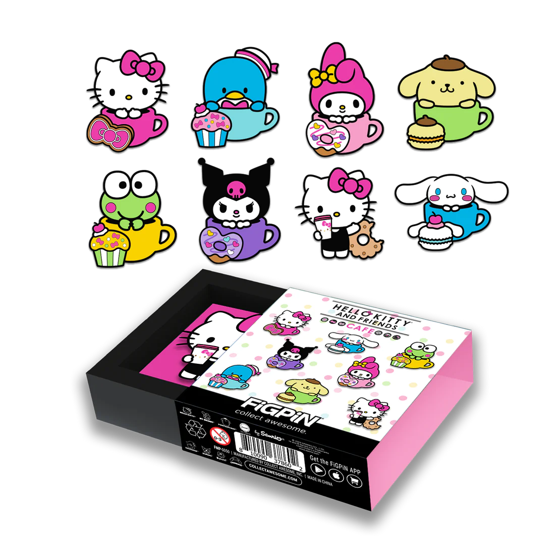 HELLO KITTY AND FRIENDS MYSTERY FIGPIN MINI SERIES 3 *BLIND BOX*