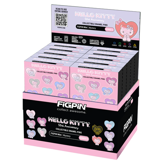 HELLO KITTY 50TH ANNIVERSARY MYSTERY FIGPIN MINI SERIES 5 *BLIND BOX*
