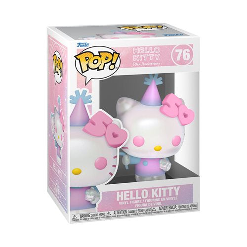 SANRIO HELLO KITTY 50TH ANNIVERSARY HELLO KITTY WITH BALLOON FUNKO POP! VINYL FIGURE #76