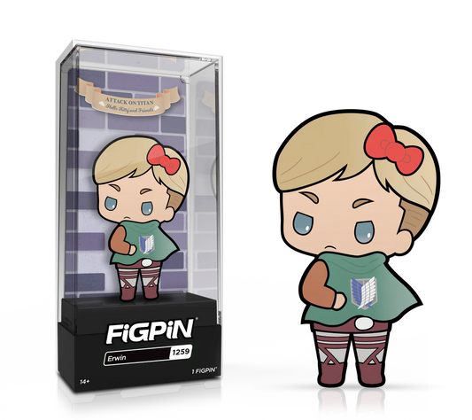 ATTACK ON TITAN X SANRIO-ERWIN (1259) FIGPIN