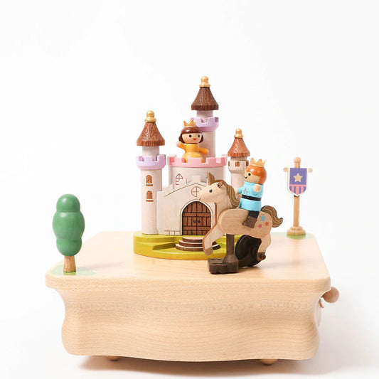 Unicorn & Prince | Wooden Music Box
