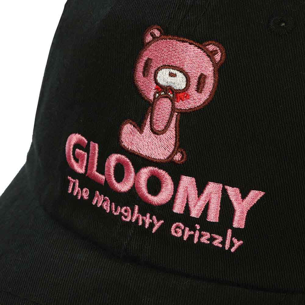 GLOOMY BEAR WASHED TWILL EMBROIDERED HAT