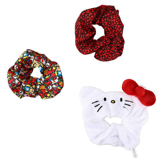 HELLO KITTY SCRUNCHIES 3-PACK
