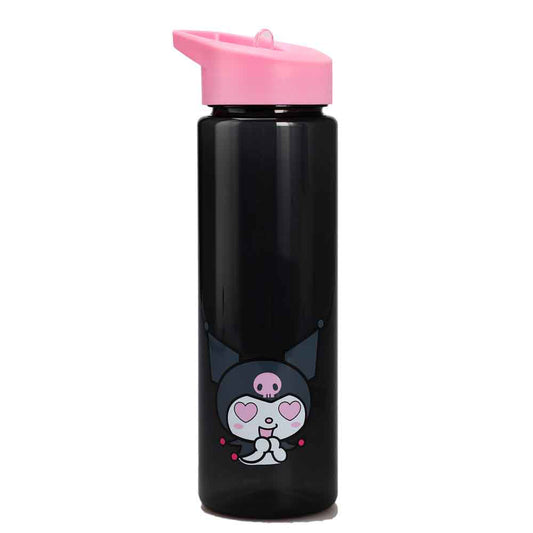 KUROMI CHARACTER 24 OZ. SINGLE-WALL PLASTIC WATER BOTTLE