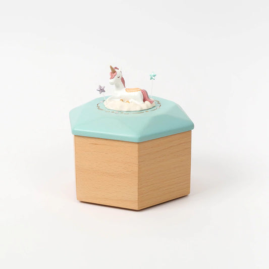 Unicorn On Cloud Jewelry Box
