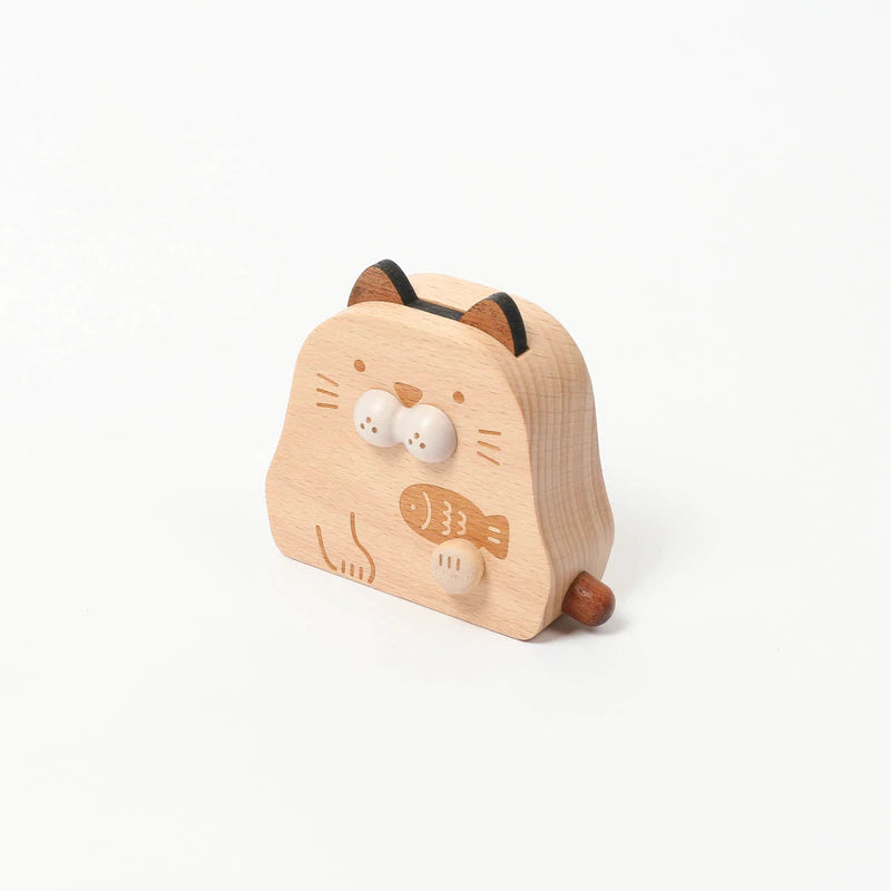 Kitty Cat | Wooden Music Box