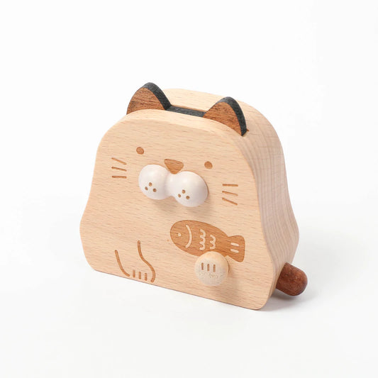 Kitty Cat | Wooden Music Box
