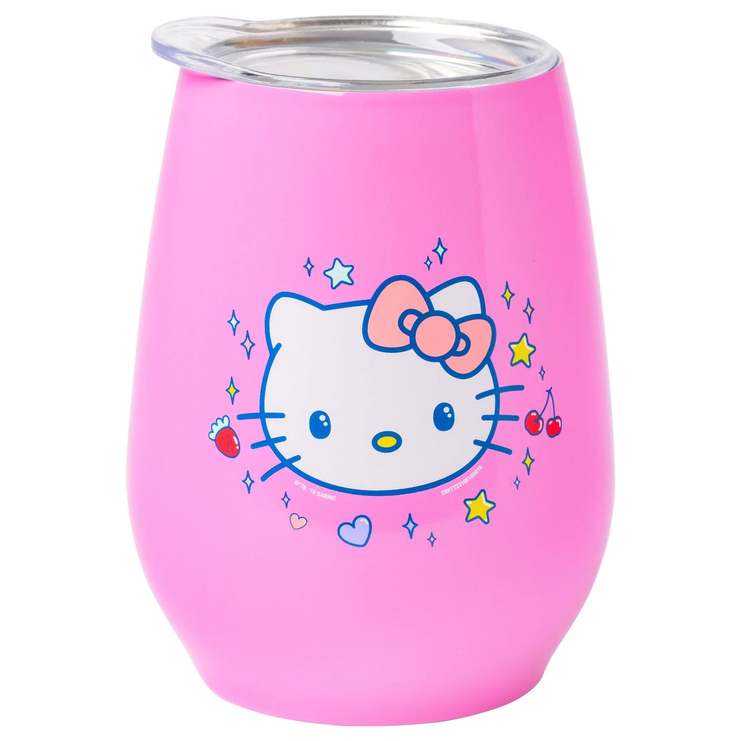 HELLO KITTY BOW AND DOTS FADE 10OZ STAINLESS STEEL TUMBLER