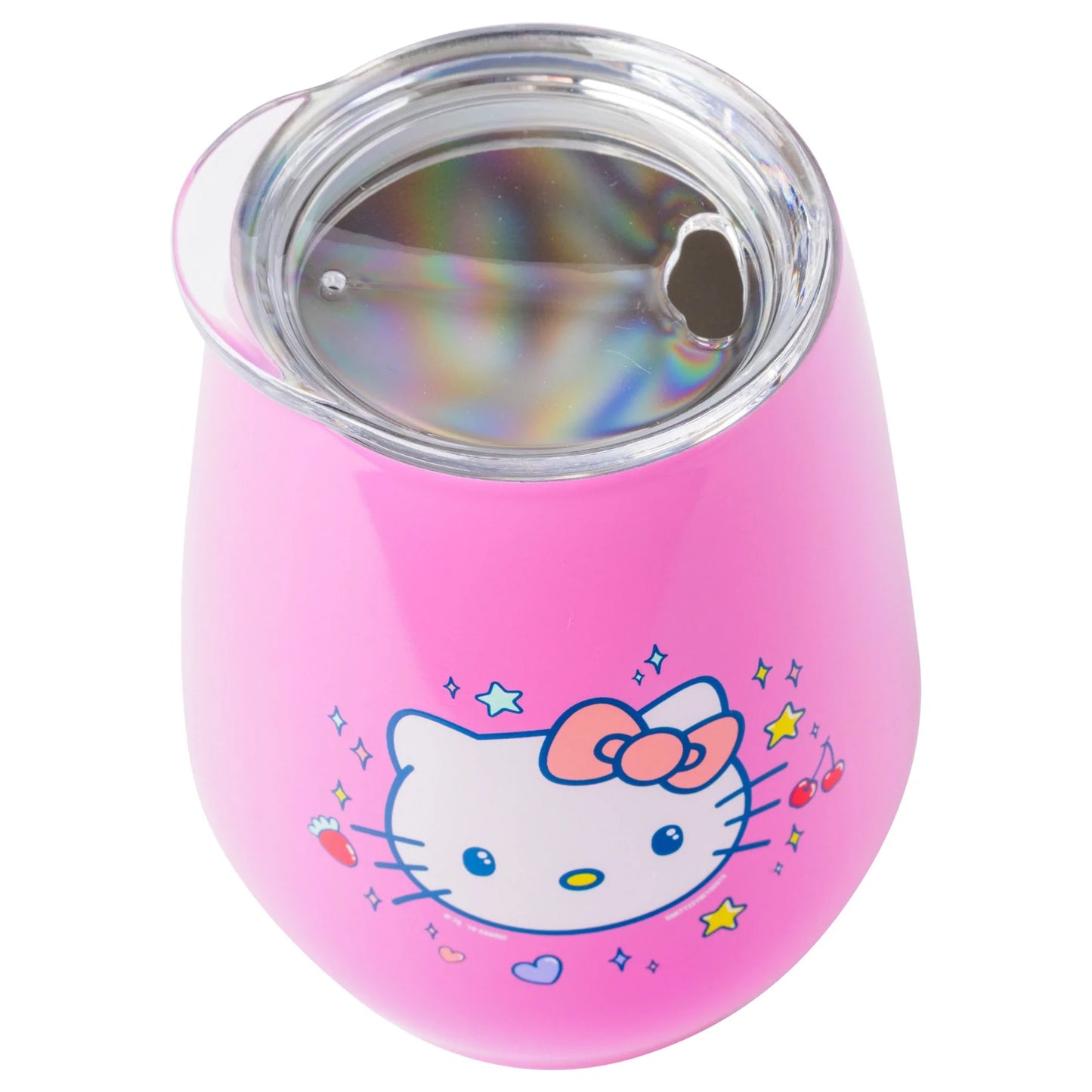 HELLO KITTY BOW AND DOTS FADE 10OZ STAINLESS STEEL TUMBLER