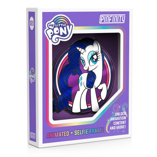 My Little Pony Rarity Augmented Reality Enamel Pin