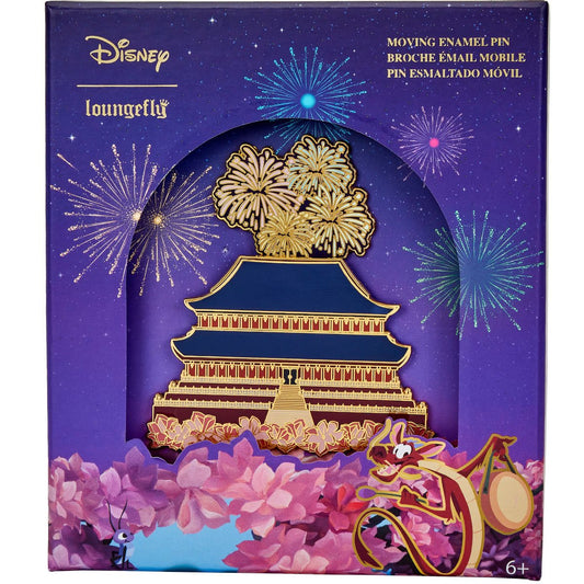 LF DISNEY MULAN CASTLE 3" COLLECTOR BOX PIN