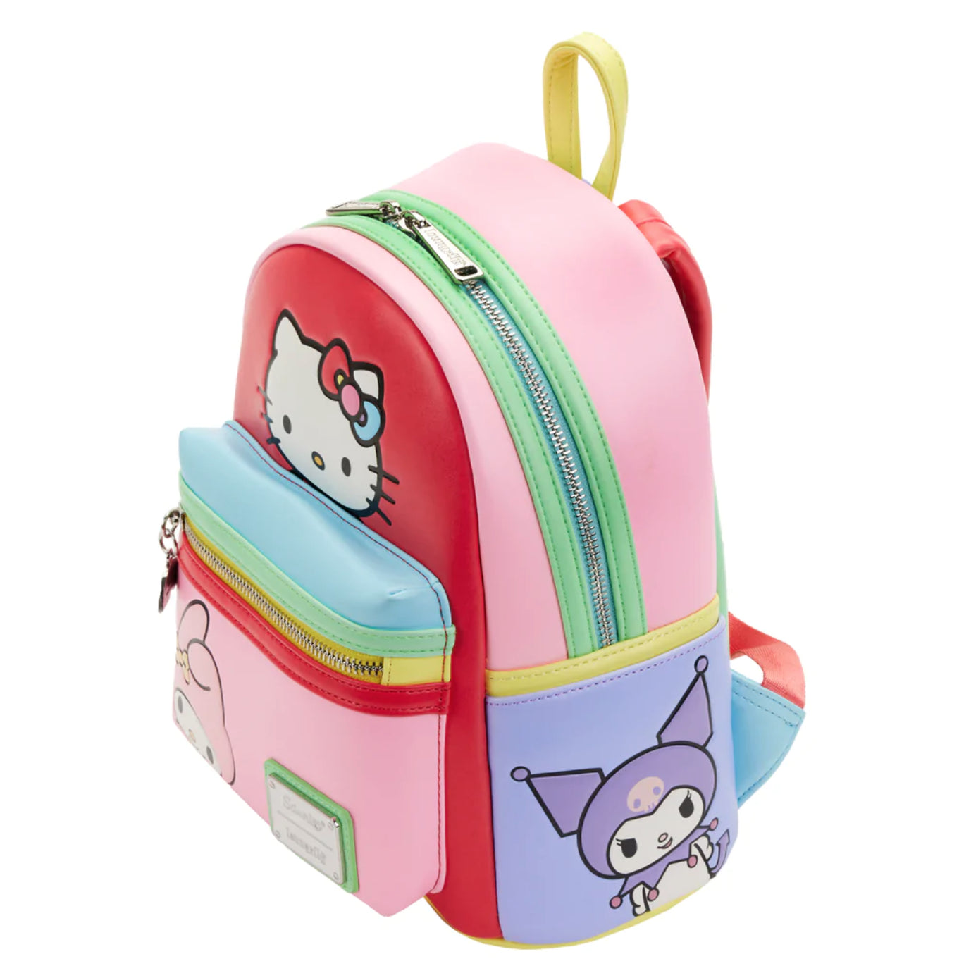 HELLO KITTY AND FRIENDS COLOR BLOCK MINI BACKPACK