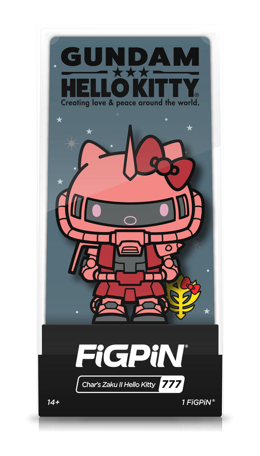 Char's Zaku II Hello Kitty 777 FiGPiN