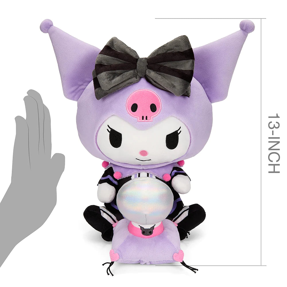 HELLO KITTY AND FRIENDS KUROMI FORTUNE PLUSH WITH LIGHT-UP BALL