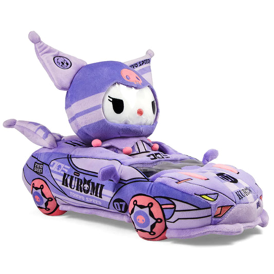 HELLO KITTY® AND FRIENDS TOKYO SPEED RACER KUROMI 13" INTERACTIVE PLUSH