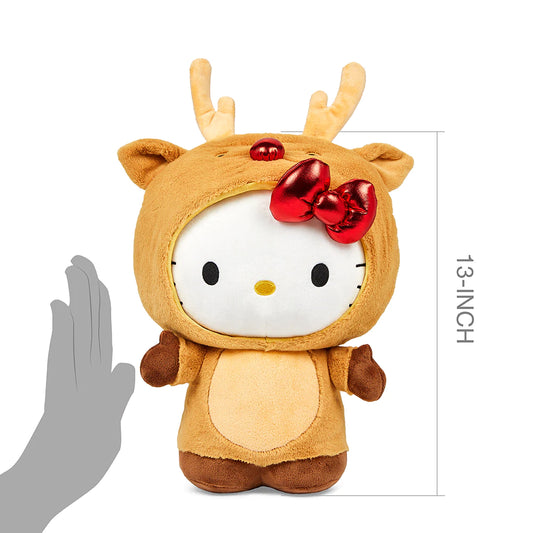 HELLO KITTY REINDEER 13" INTERACTIVE PLUSH