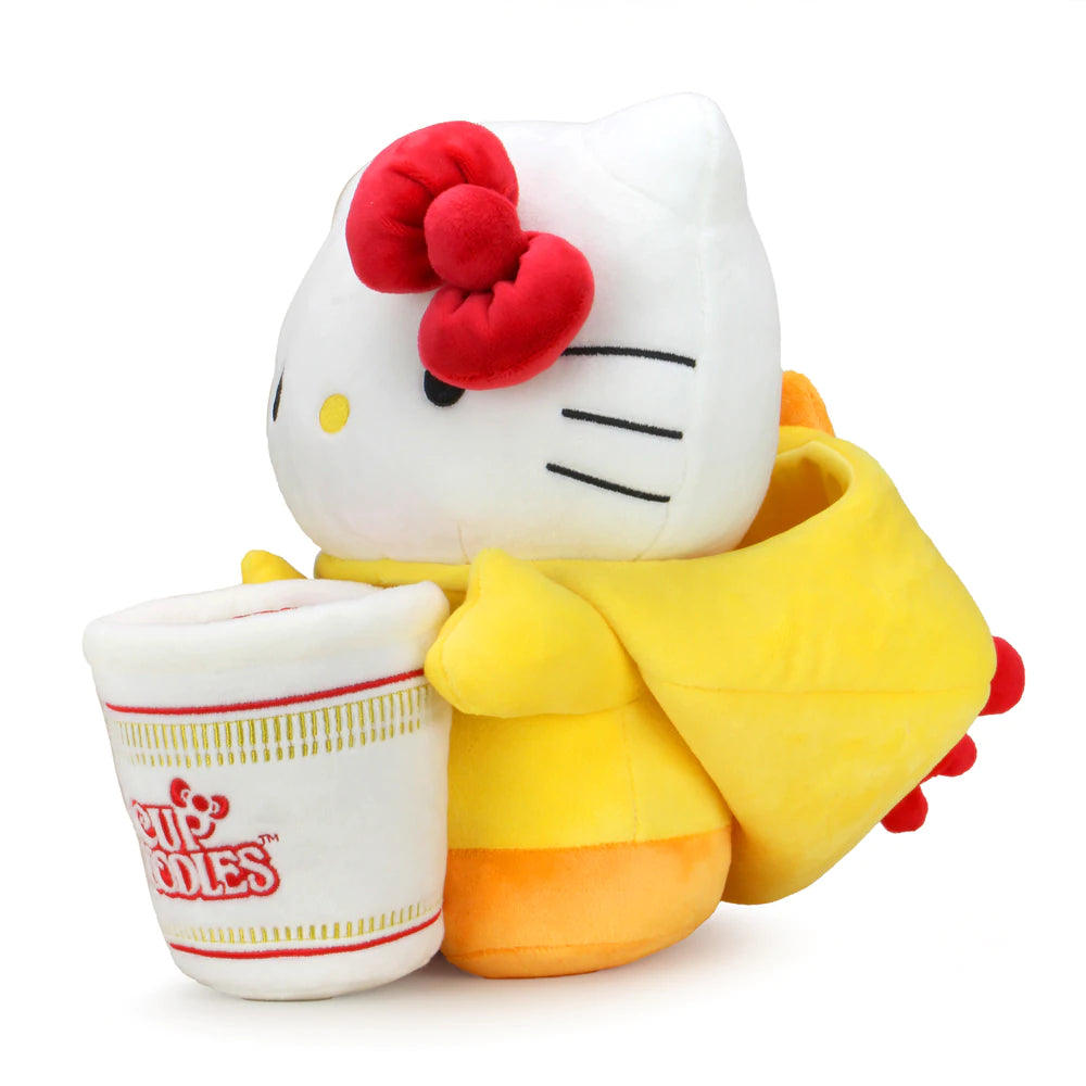 Nissin Cup Noodles x Hello Kitty Chicken Cup Medium Plush