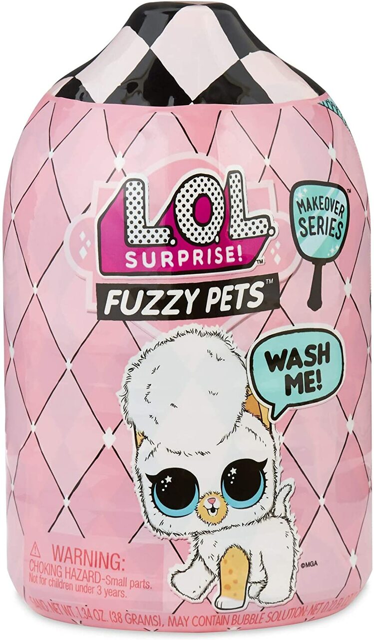 L.O.L. Surprise! Fuzzy Pets with Washable Fuzz Series