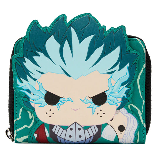 FUNKO POP! BY LOUNGEFLY MY HERO ACADEMIA DEKU INFINITY GLOW COSPLAY WALLET