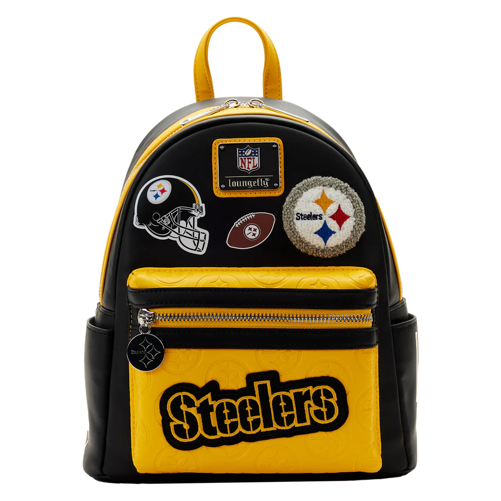 NFL PITTSBURG STEELERS PATCHES  MINI BACKPACK