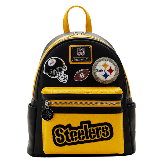 NFL PITTSBURG STEELERS PATCHES MINI BACKPACK