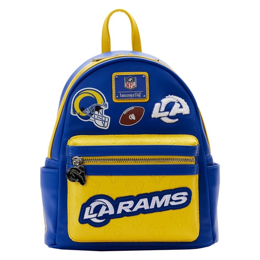 LA RAMS PACKERS PATCHES MINI BACKPACK