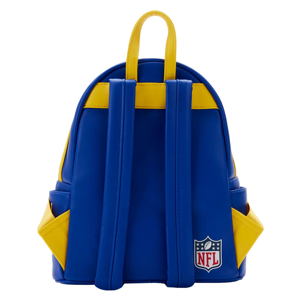 LA RAMS PACKERS PATCHES MINI BACKPACK
