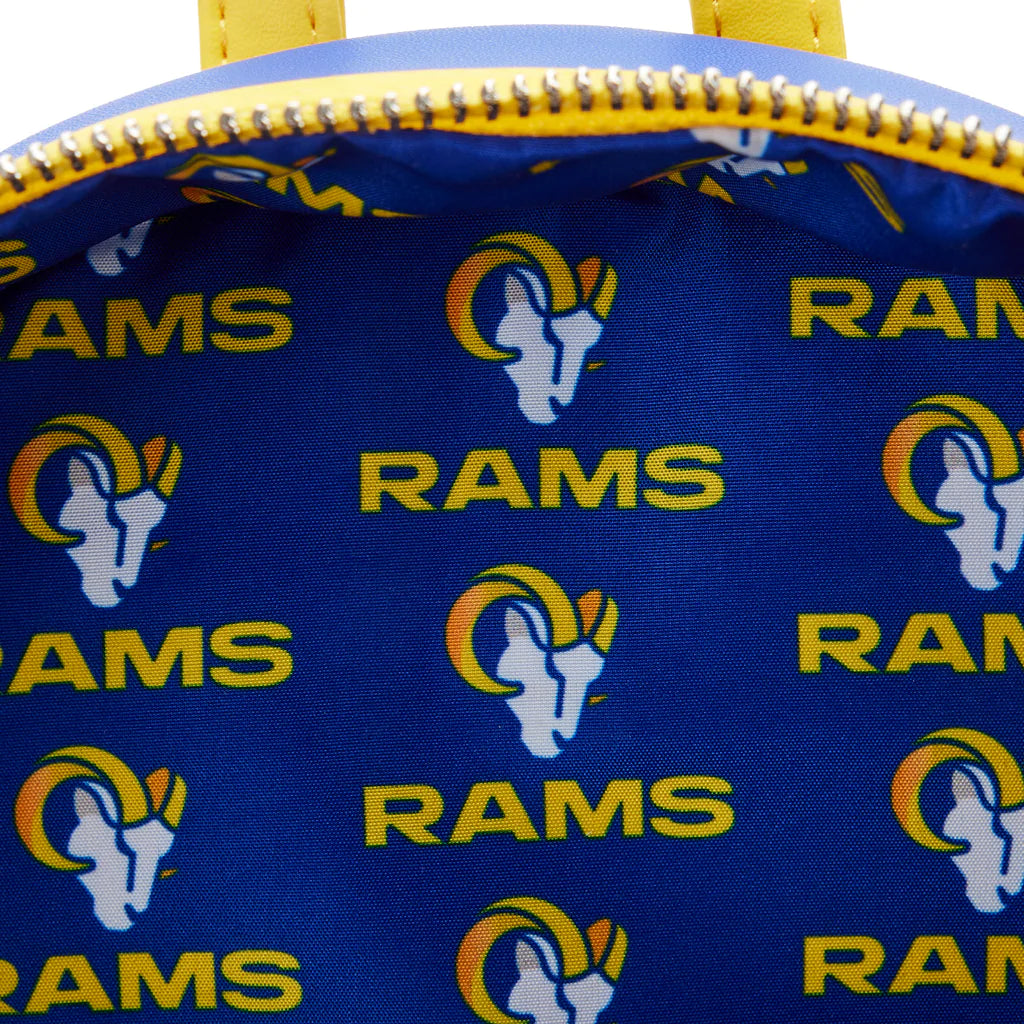 LA RAMS PACKERS PATCHES MINI BACKPACK