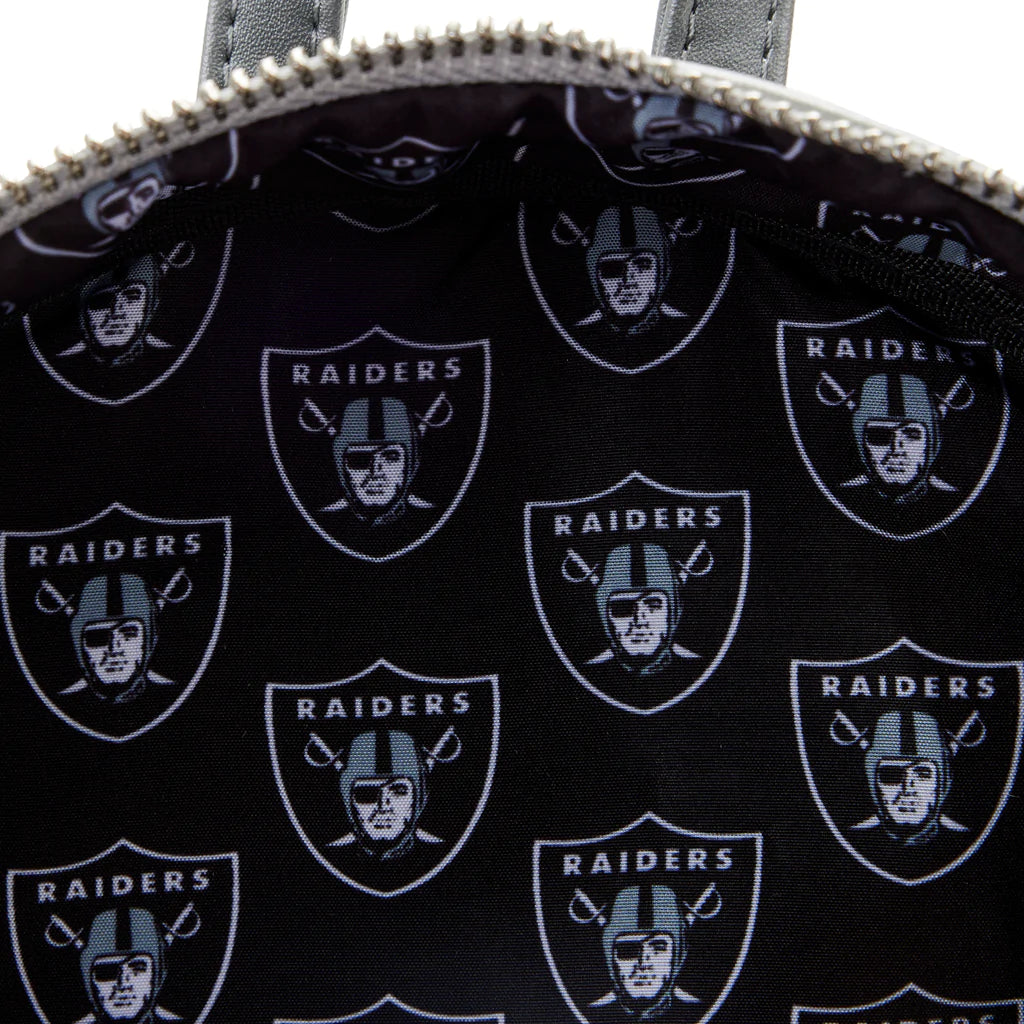 NFL LV RAIDERS PATCHES MINI BACKPACK