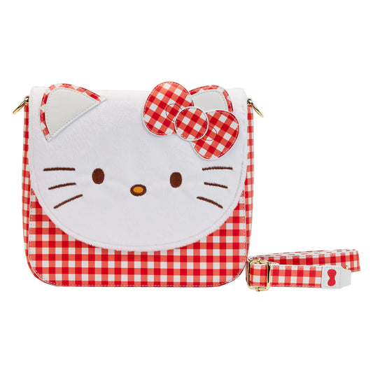 HELLO KITTY GINGHAM CROSSBODY BAG
