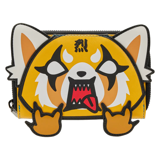 SANRIO AGGRETSUKO COSPLAY ZIP AROUND WALLET