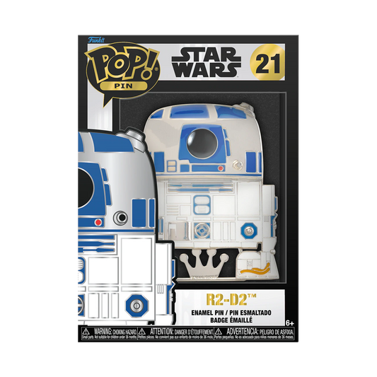 STAR WARS - R2-D2 LARGE ENAMEL POP PIN