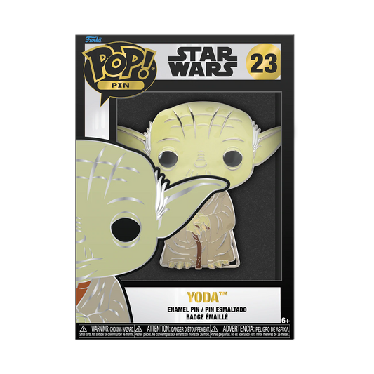 STAR WARS - YODA LARGE ENAMEL POP PIN